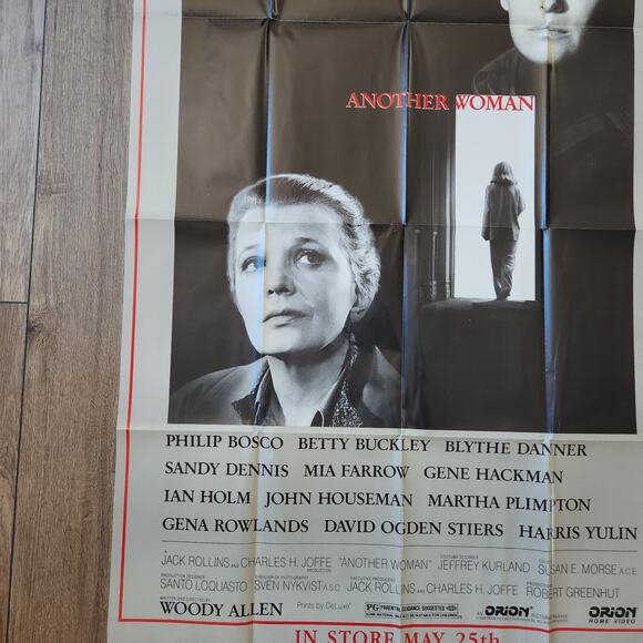Another Woman (1988) 27x40 Poster Promo Pac w/Mia Farrow, Orion Home Video LN - Picture 6 of 16